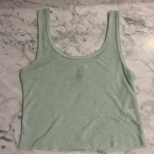 shear green tank from Me To We